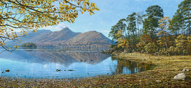 Across derwentwater to cat bells
